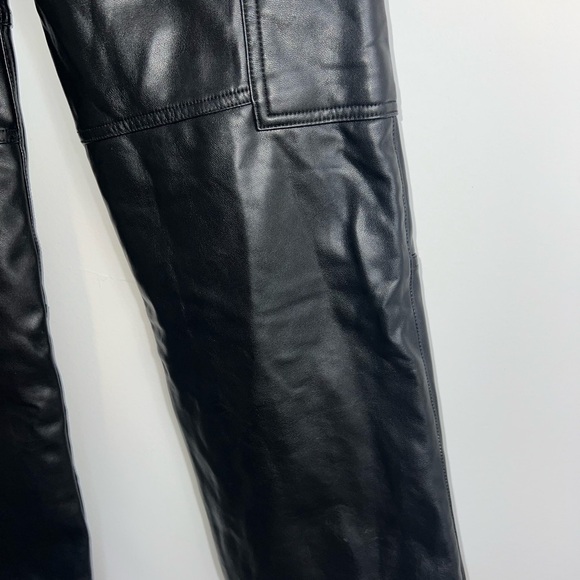 Abercrombie The 90s Relaxed Jean High Rise vegan leather - Picture 10 of 16